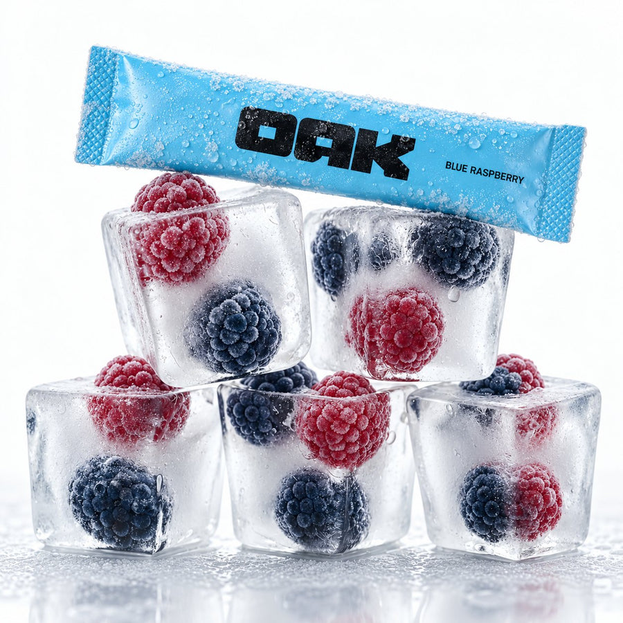 Oak Daily Stack, Blue Raspberry